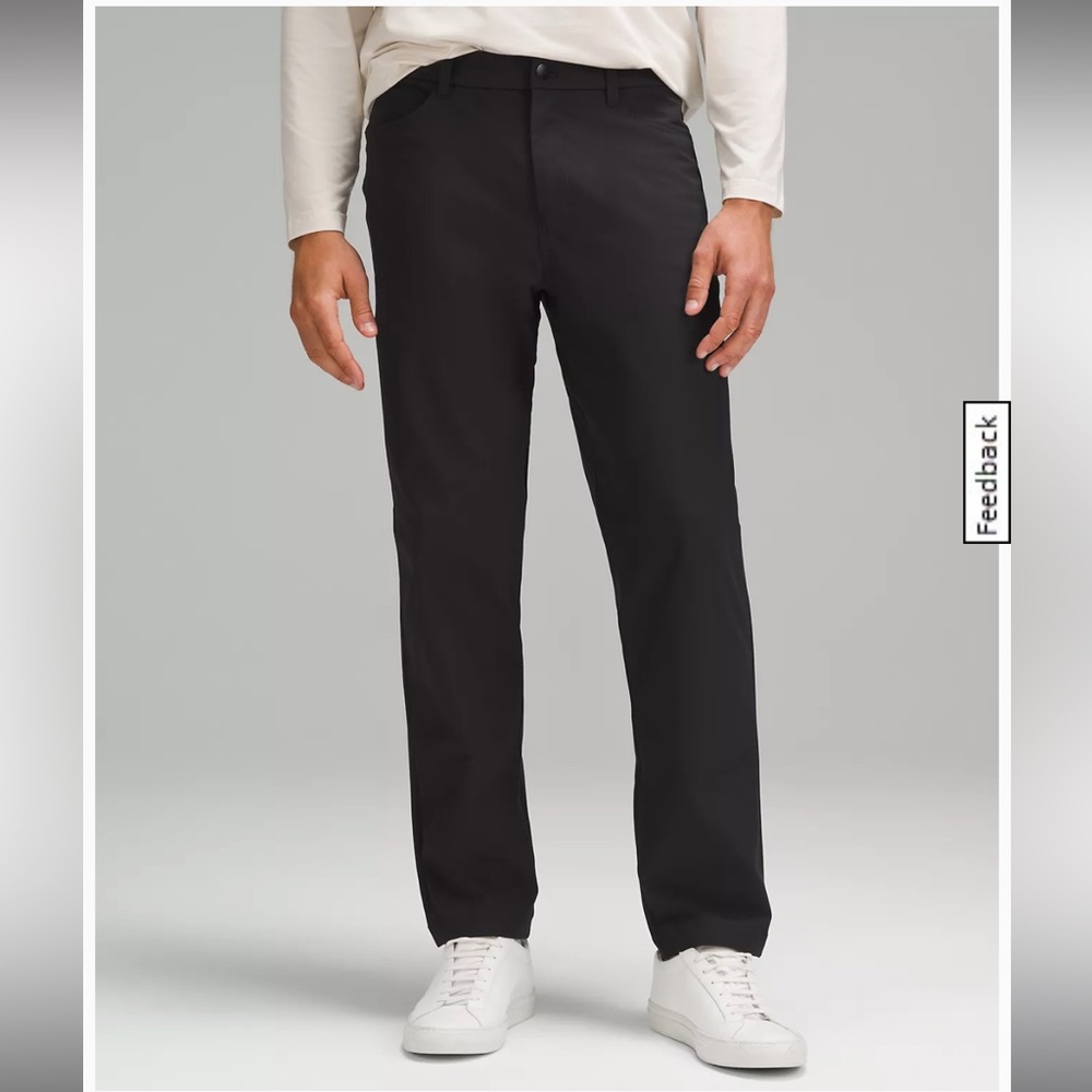 Lululemon Men’s ABC Relaxed Fit Pant 36 Black